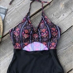 BNWT Aztec One Piece Swimsuit